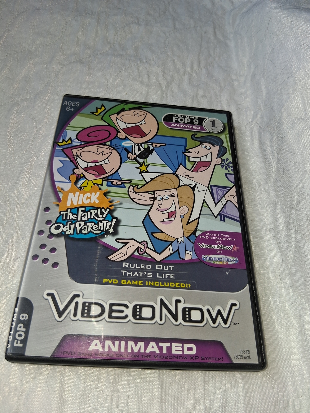 The Fairly OddParents! VideoNow Animated DVD
